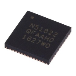 NRF51822-QFAA-R7; SoC; Flash: 256kB; RAM: 16kB; QFN48; 16bit timers: 3; 1.8÷3.6VDC; NORDIC SEMICONDUCTOR