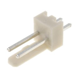 NS25-W2P; Socket; wire-board; male; NS25; 2.54mm; PIN: 2; THT; 250V; 3A; tinned; NINIGI