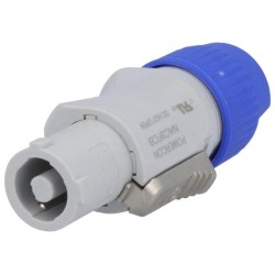 NAC3FCB; Connector: circular; screw terminal; female; powerCON; 6÷15mm; 20A; NEUTRIK