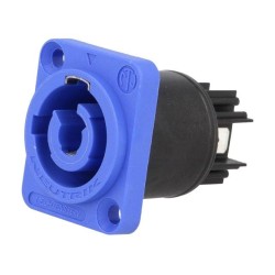 NAC3MPA-1; Connector: circular; 6.3mm connectors; male; powerCON; 20A; 250VAC; NEUTRIK