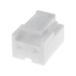 NVR-02; Plug; wire-board; female; 5mm; PIN: 2; Colour: white; JST