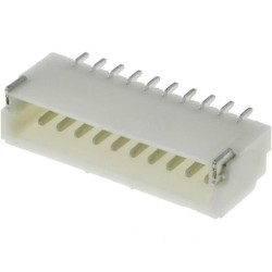 A1001WR-S-10P; Socket; wire-board; male; 1mm; PIN: 10; SMT; 50V; 1A; tinned; 20mΩ; JOINT TECH