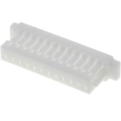 A1001H-12P-1; Plug; wire-board; female; 1mm; PIN: 12; w/o contacts; for cable; 50V; JOINT TECH