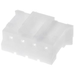 NXG-04; Plug; wire-board; female; NXG; 2mm; PIN: 4; w/o contacts; for cable; NINIGI