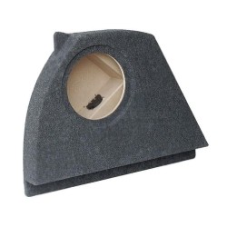 ; Car loudspeaker enclosure; MDF; black melange; textil; 15l; 250mm; BASSER