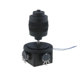 OM203A-M2; Joystick; 0÷5kΩ±5%,2- axes,FIRE function, 1 x NO contact; 5kΩ; OMTER TYXN