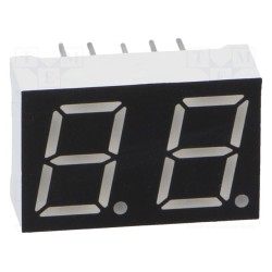 OPD-D3910LB-BW; Display: LED; 7-segment; 10mm; 0.39