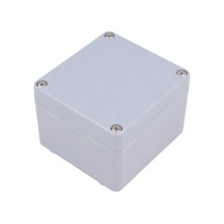 7094140; Enclosure: multipurpose; X: 75mm; Y: 80mm; Z: 55mm; EURONORD; grey; FIBOX