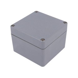 7094220; Enclosure: multipurpose; X: 120mm; Y: 122mm; Z: 90mm; EURONORD; grey; FIBOX