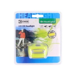 P3528; Torch: LED headtorch; 38h; 140lm; 59x40x40mm; 2W; EMOS
