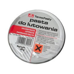 ART.AGT-037; Flux: rosin based; RMA; paste; can; 40g; AG TERMOPASTY