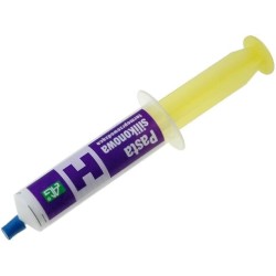 ART.AGT-056; Heat transfer paste; white; silicon based; 25g; AG TERMOPASTY