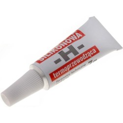 ART.AGT-055; Heat transfer paste; white; silicon based; 7g; AG TERMOPASTY