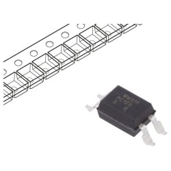 PC123Y23FP9F; Optocoupler; SMD; Channels: 1; Out: transistor; Uinsul: 5kV; Uce: 70V; SHARP