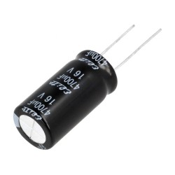PF1C472MNN1632; Capacitor: electrolytic; THT; 4700uF; 16VDC; Ø16x31.5mm; ±20%; Elite