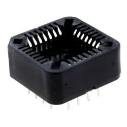 PLCC 28; Socket: PLCC; PIN: 28; phosphor bronze; tinned; 1A; THT; NINIGI