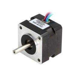 STEPPER MOTOR: BIPOLAR 35×28MM 10V; Motor: stepper; 10VDC; Shaft: D spring; max.98.8mNm; 500mA; POLOLU