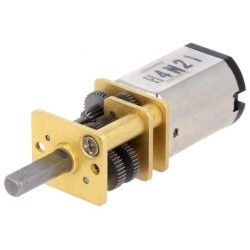 1000:1 HPCB 12V; Motor: DC; with gearbox; HPCB 12V; 12VDC; 750mA; Shaft: D spring; POLOLU