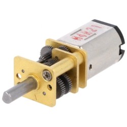 1000:1 HPCB 12V DUAL-SHAFT; Motor: DC; with gearbox; HPCB 12V; 12VDC; 750mA; Shaft: D spring; POLOLU