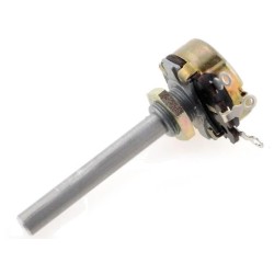 3104603999; Potentiometer: shaft; single turn; 100Ω; 4W; ±10%; 6mm; wirewound; AB ELEKTRONIK