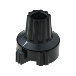 4331.6031; Precise knob; Shaft d: 6mm; Ø22.8x23.1mm; Colour: black; MENTOR