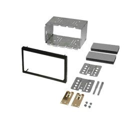 381320-00; Universal mounting half frame; 2 DIN; Citroën,Ford,Mercedes; ACV