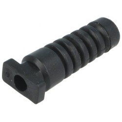 80106000; Car lighter strain relief; black; 4mm; PRO CAR