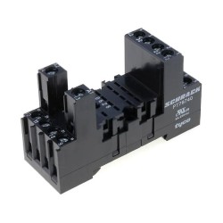 4-1415033-1; Socket; PIN: 14; 12A; 250VAC; Mounting: DIN; Leads: screw terminals; SCHRACK