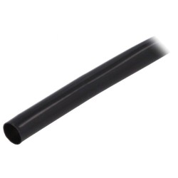 PVC125-10-BK-10; Insulating tube; Mat: PVC; black; -20÷125°C; Øint: 10mm; L: 10m; SIGI
