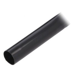 PVC125-14-BK-10; Insulating tube; Mat: PVC; black; -20÷125°C; Øint: 14mm; L: 10m; SIGI
