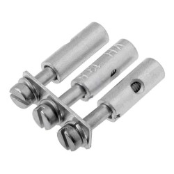 0336800000 Q 3 SAK4; Screw bridge; Application: SAK4; ways: 3; WEIDMÜLLER