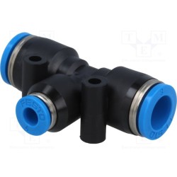 130613; Tee fitting; reductive,plug-in; -0.95÷6bar; Mat: polymer; Øin: 8mm; FESTO