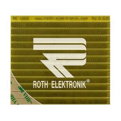 RE1060; Board: universal; single sided,prototyping; W: 90mm; L: 100mm; ROTH ELEKTRONIK GMBH