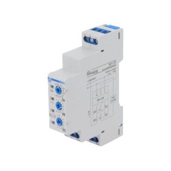 REV-120; Timer; 0,1s÷10days; DPDT; 250VAC/6A; 230÷240VAC; DIN; -30÷55°C; NOVATEK ELECTRO
