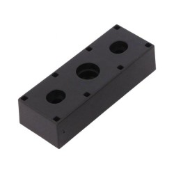 429848; Mounting holder; technopolymer (PA); ELEROLL; black; -20÷90°C; ELESA+GANTER
