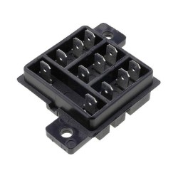 0-1419118-6; Socket; PIN: 11; 10A; 240VAC; H: 16mm; W: 37.8mm; Mounting: on panel; SCHRACK
