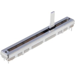 ; Potentiometer: slide; 10kΩ; 100mW; THT; ±20%; logarithmic; 150VAC; ALPS