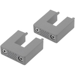 P32180201; Handle for 1U front panel; Series: 180; Colour: grey; RETEX