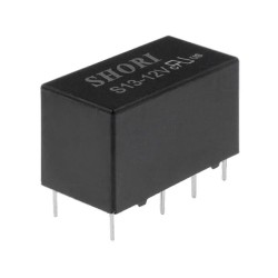 S13-12V-2C; Relay: electromagnetic; DPDT; Ucoil: 12VDC; 0.5A/125VAC; 1A/30VDC; SHORI ELECTRIC