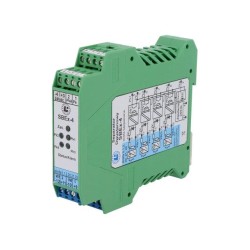 SBEX-4; Converter: isolating signal separator; DIN; NAMUR,contact; IP20; LABOR-ASTER