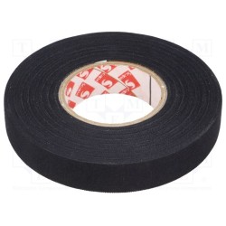 003-15/25; Tape: fixing; W: 15mm; L: 25m; Thk: 0.25mm; rubber; black; SCAPA