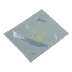 1001018; Protection bag; ESD; L: 457mm; W: 254mm; Thk: 79um; Features: open; SCS