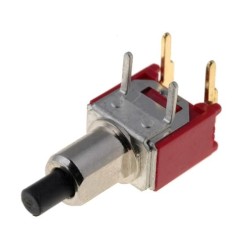 ; Switch: push-button; Pos: 2; SPST-NO; 1A/120VAC; 1A/28VDC; OFF-(ON); SALECOM ELECTRONICS
