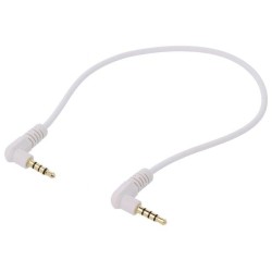 CAB-14163; Cable: Jack-Jack; SPECTACLE; 0.305m; Jack 3.5mm 4pin plug x2; SPARKFUN ELECTRONICS INC.