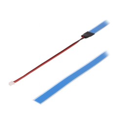 COM-10793; EL wire; Colour: blue; 20÷220V; 360°; Storage temp: -10÷60°C; SPARKFUN ELECTRONICS INC.