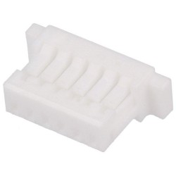 SHR-08V-S-B; Plug; wire-board; female; SH; 1mm; PIN: 8; w/o contacts; for cable; JST