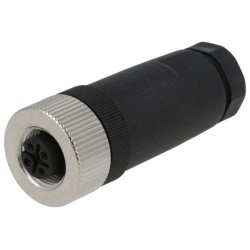 PB-M12A-05P-FF-SL7001-00AH; Plug; M12; PIN: 5; female; A code-DeviceNet / CANopen; for cable; DEGSON ELECTRONICS