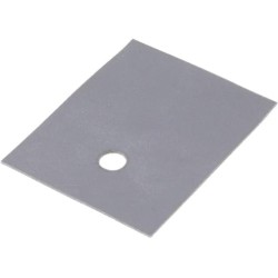 SMICA SOT93; Heat transfer pad: silicone; SOT93,TOP3; 0.4K/W; L: 24mm; W: 20mm; NINIGI