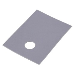 SMICA TO220; Heat transfer pad: silicone; TO220; 0.4K/W; L: 18mm; W: 13mm; NINIGI