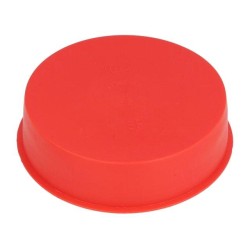 15210; Plugs; Body: red; Out.diam: 103.4mm; H: 28mm; Mat: LDPE; Shape: round; SUNDPLAST